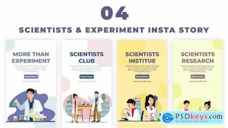 Scientists Experiment Research in Lab Instagram Story 38985227