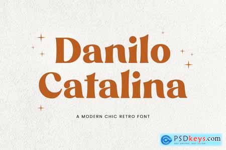 Danilo Catalina Modern Classic Serif Font