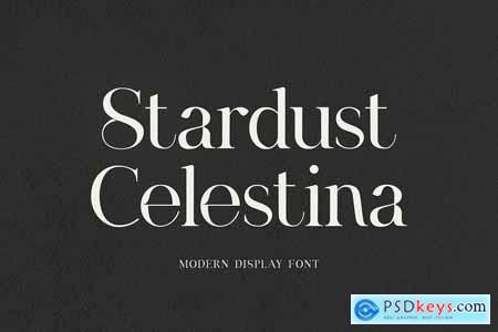 Stardust Celestina Modern Serif Font