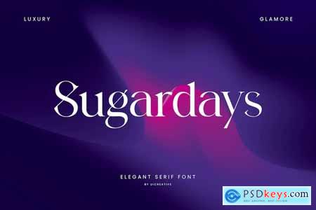 Sugardays Elegant Serif Font