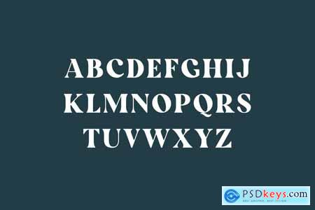 Victorian Britania Bold Modern Serif Font