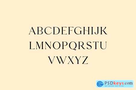 Bernadine Aleyshia Classic Serif Font