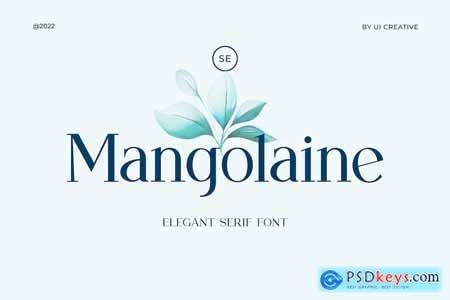 Mangolaine Elegant Serif Font