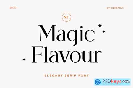 Magic Flavour Elegant Serif Font