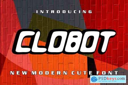 Clobot font