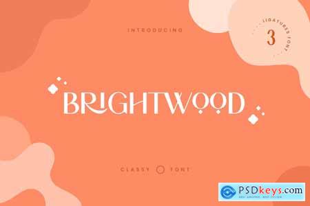 Brightwood Classic Serif Font