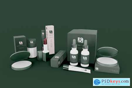 Toiletry Products Mockup