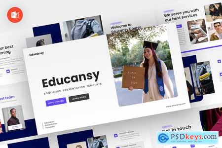 Educansy - Education Powerpoint Template