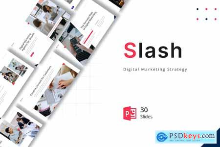 Slash - Digital Marketing Strategy Powerpoint