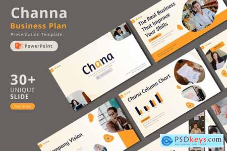 Chana Powerpoint Business Plan Presentation
