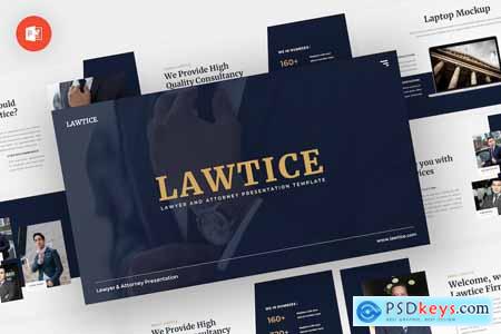 Lawtice - Lawyer Powerpoint Template