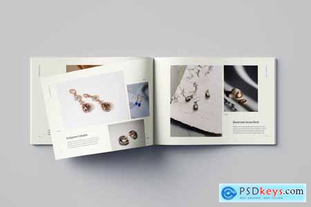 Minimal Jewelry Lookbook Catalog