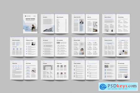 White Paper MS Word & Indesign
