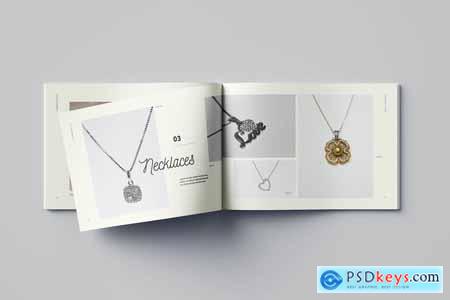 Minimal Jewelry Lookbook Catalog
