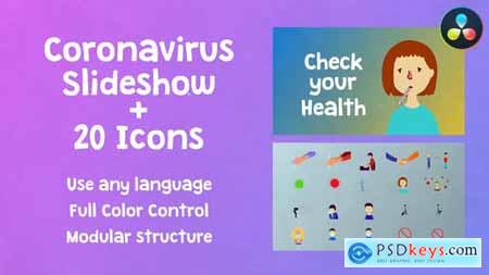 Coronavirus Slideshow DaVinci Resolve 38317081