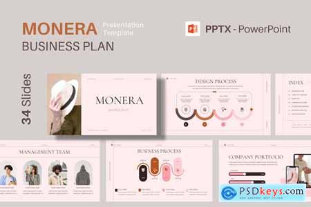 Monera Powerpoint Business Plan Presentation