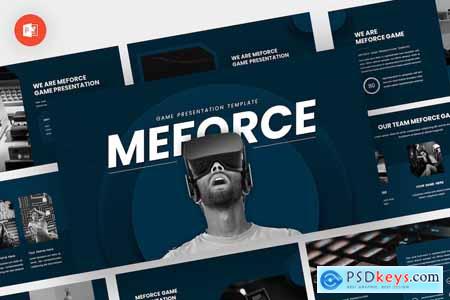 Meforce - Game Powerpoint Template