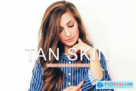 Tan Skin Mobile & Desktop Lightroom Presets