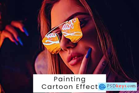 Painting Cartoon Effect
