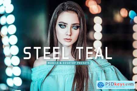 Steel Teal Mobile & Desktop Lightroom Presets