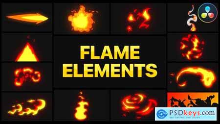 Flame Elements DaVinci Resolve 38397538