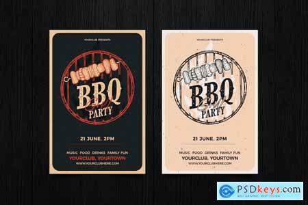 BBQ Party Flyer RY659JP