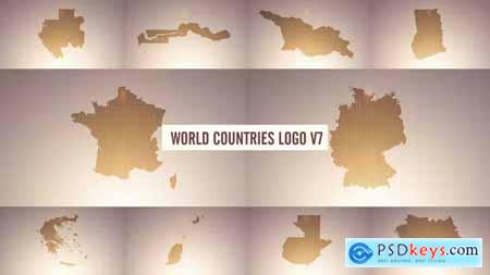 World Countries Logo & Titles V7 38962028