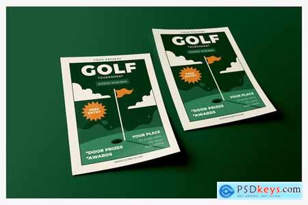 Golf Tournament Event - Poster Template