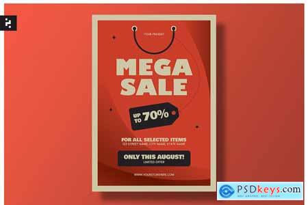 Mega Sale Promotion Flyer