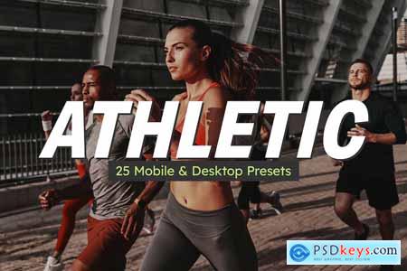 25 Athletic Lightroom Presets and LUTs