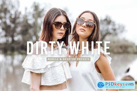 Dirty White Mobile & Desktop Lightroom Presets