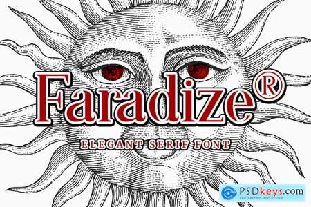 Faradize - Elegant Serif Font