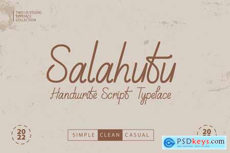 Salahutu - Handwrite Script