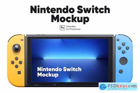 Nintendo Switch Mockup
