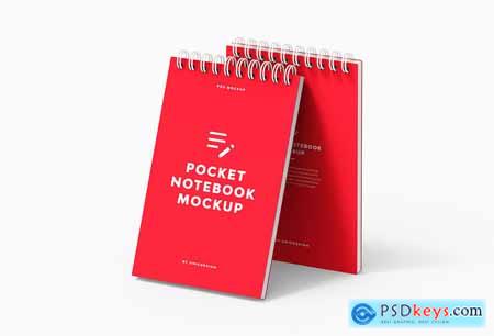 Pocket Notebook Mockup