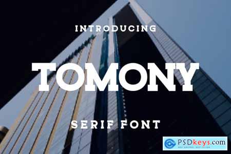 Tomony Font