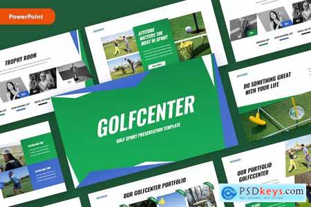 GOLFCENTER - Golf Powerpoint Template