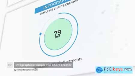 Infographics Simple Pie Chart Creator - Premiere Pro 24872453