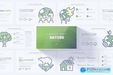 Nature - PowerPoint Infographics Slides