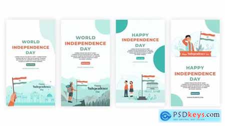 Happy Independence Day Instagram Story Pack 39083211