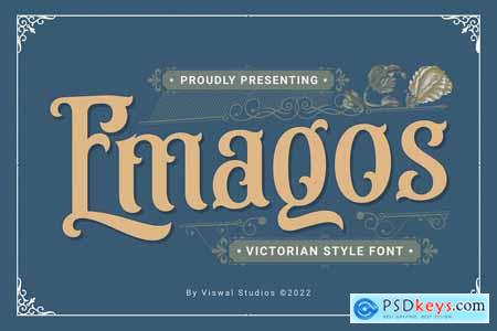 Emagos - Vintage Font