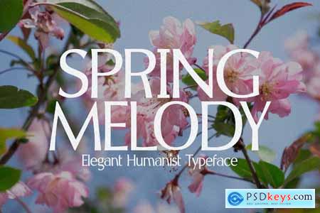 Spring Melody - Humanist Typeface