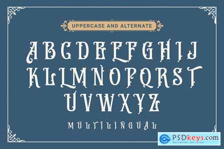 Emagos - Vintage Font