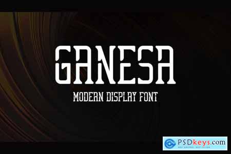 Ganesa - Display font