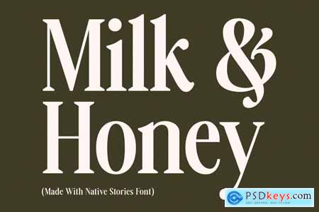 Native Stories - Classic Serif Font