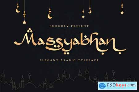 Massyabhan Elegant Arabic Business Font
