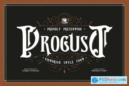 Progust - Vintage Font