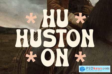Huston Western Font