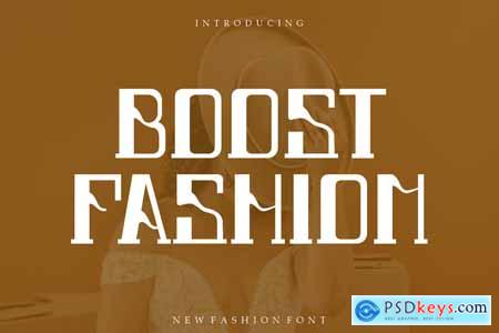 Boost Fashion Font
