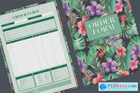 Tropical Style Order Form